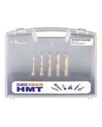 HMT VersaDrive Cobalt Drill Set contains:5,6.8,8.5,10.2mm