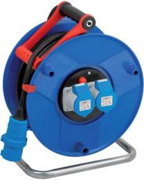 Brennenstuhl 1182760 Garant 25M Electric Cable Reel 220V Cee2 2.5G Cable With Thermal Cut-Out
