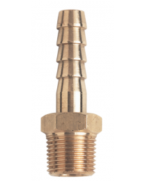 Brass Hose Tails, Male Threaded BSPT