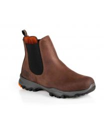 No Risk Nasa S3 Safety Dealer Boot Brown