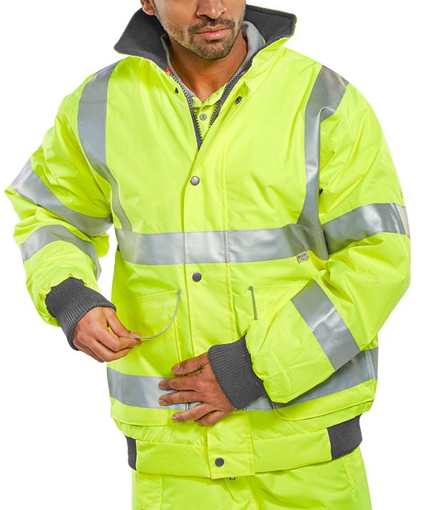 Hi-vis bomer jacket BD75sy
