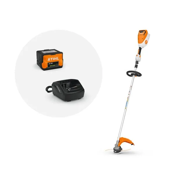Stihl FSA 80 R Cordless Brushcutter, AK 30 S Battery & AL 101 Charger
