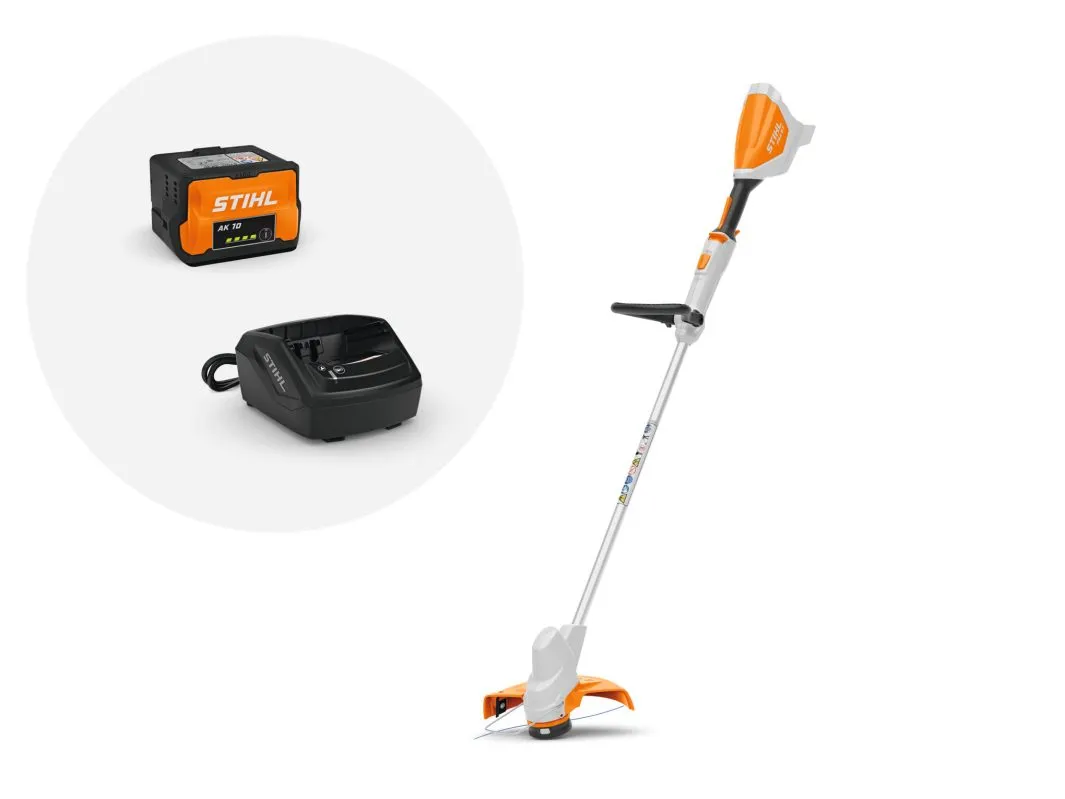 Stihl FSA 57 Cordless Brushcutter, AK 10 Battery & AL 101 Charger