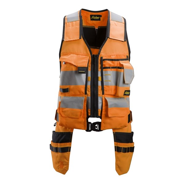 hi vis tool vest snickers