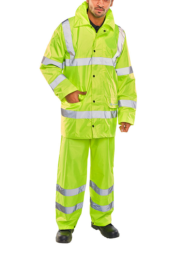 hi vis yellow wetsuit