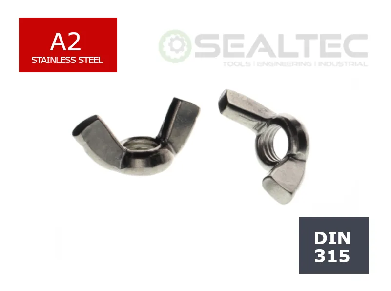 s/s wing nuts