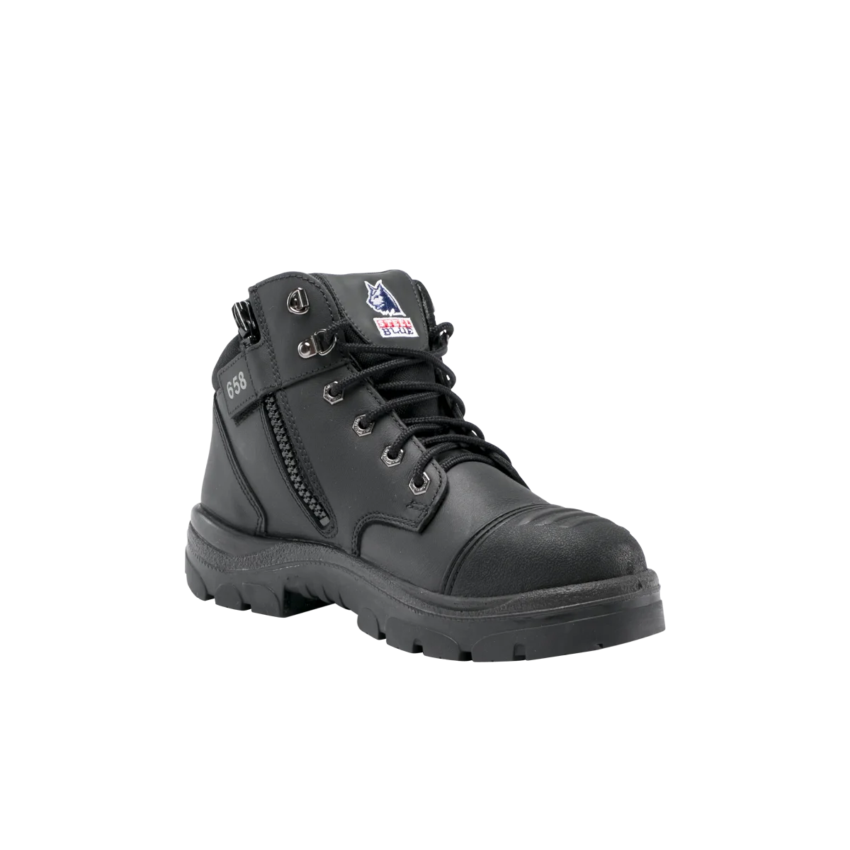 Steel Blue Parkes Zip Scuff S3 Black Safety Boots