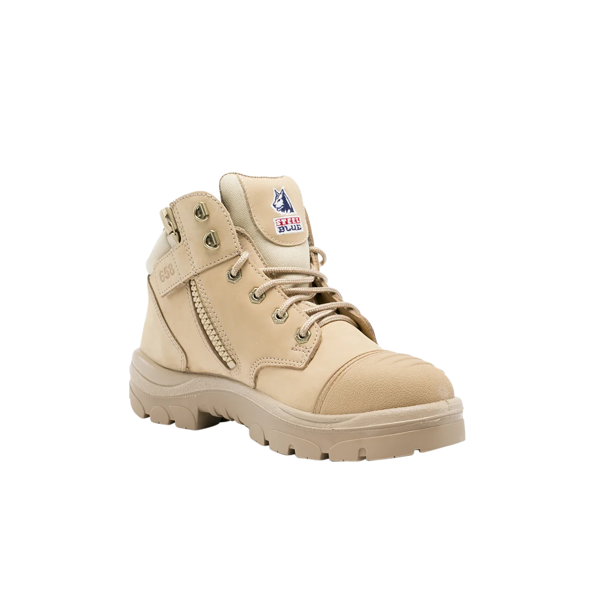 Steel Blue Parkes Zip Scuff S3 Sand Safety Boots