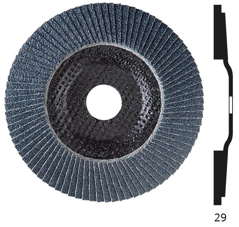 Sonnenflex Silverstar® 4.5" 115mm Grit 120 Flap Disc