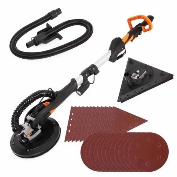 Evolution R225DWS-T 220V Telescopic Drywall Sander with Dual Heads